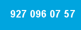 927 096 07 57
